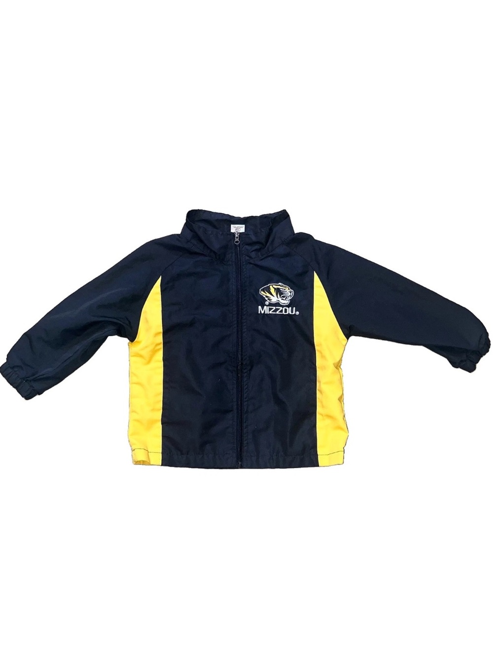 Colosseum Toddler Unisex Missouri Mizzou Tigers Windbreaker Jacket 4T